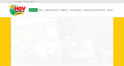 Desktop Screenshot of hgv-bretzfeld.de