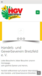 Mobile Screenshot of hgv-bretzfeld.de